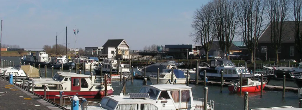 Panorama of the Bovenhaven around 1920